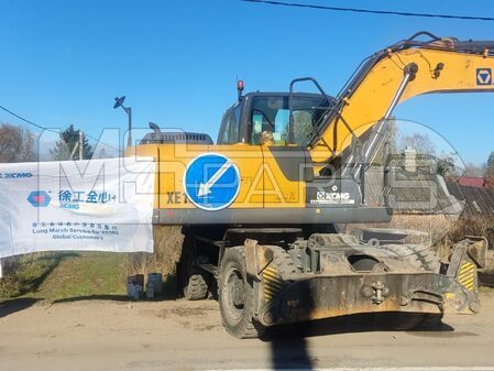 Техническое обслуживание колесного экскаватора XCMG XE180WD - 4